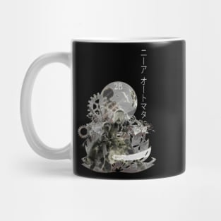 Nier Automata 2B rain Mug